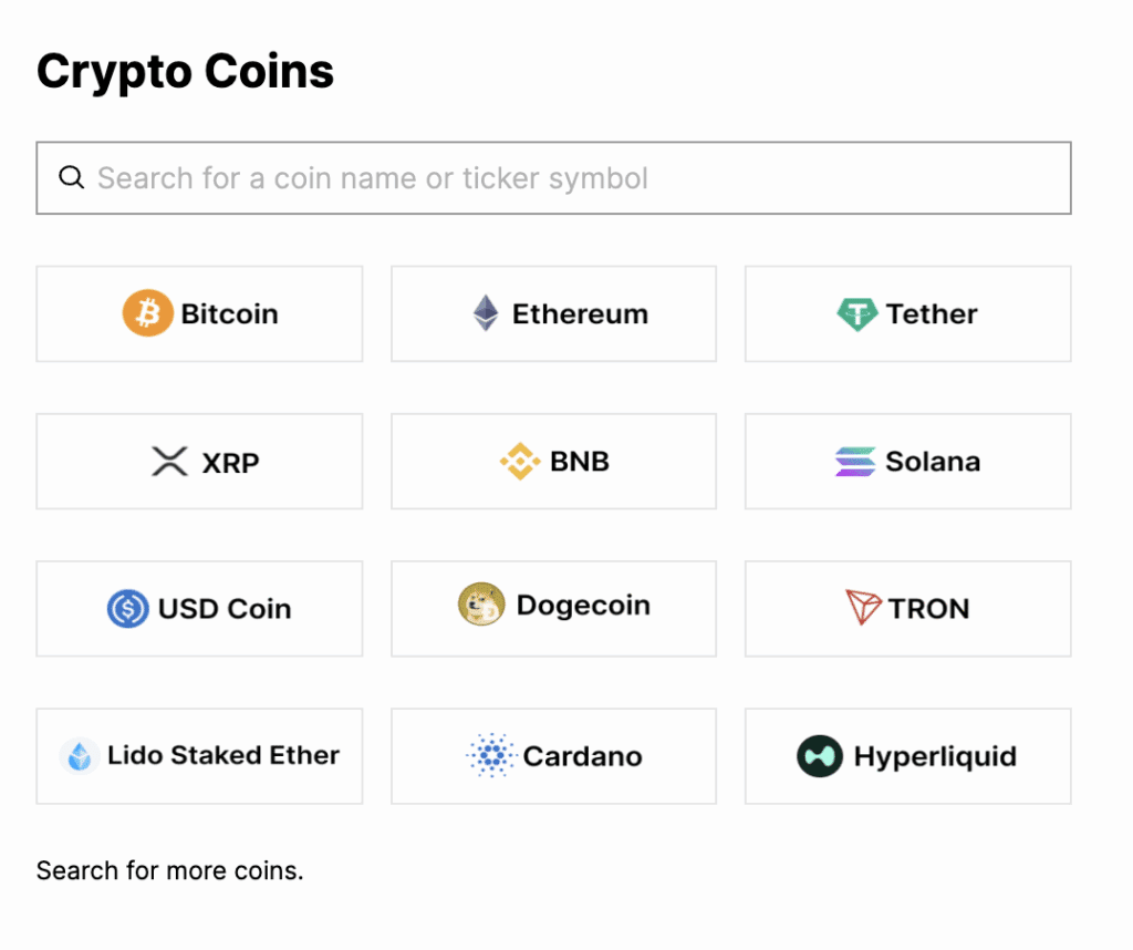 Kubera Crypto Coins