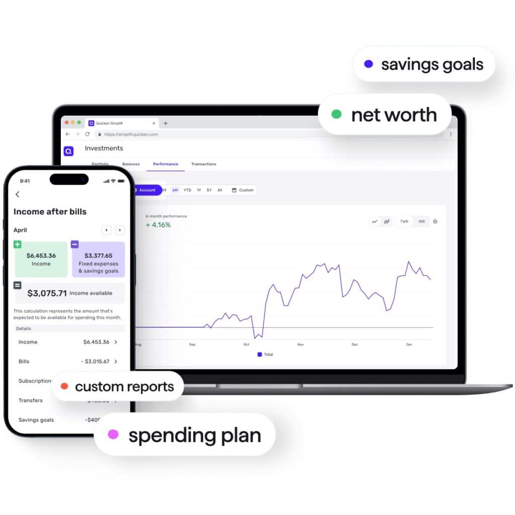 Simplifi dashboard Simplifi dashboard