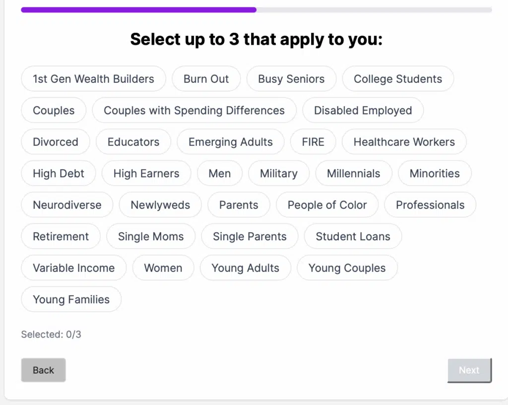 MyBudgetCoach signup